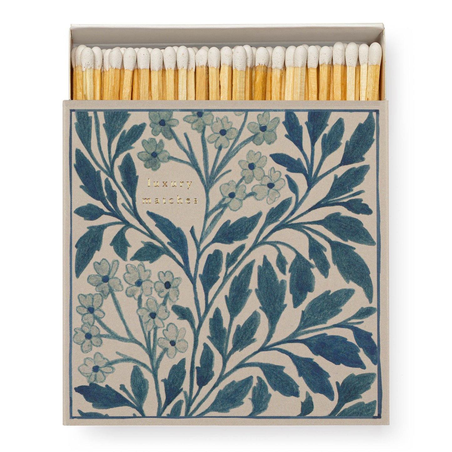 Boxed Matches - Blue Floral