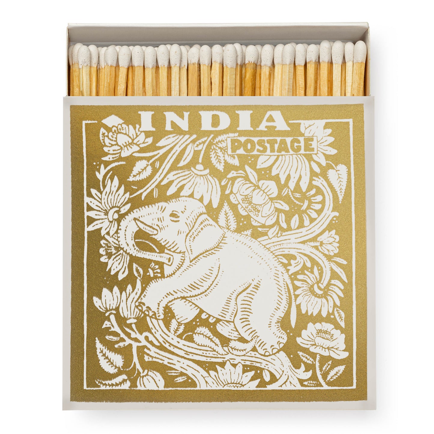 Boxed Matches - Elephant Stamp