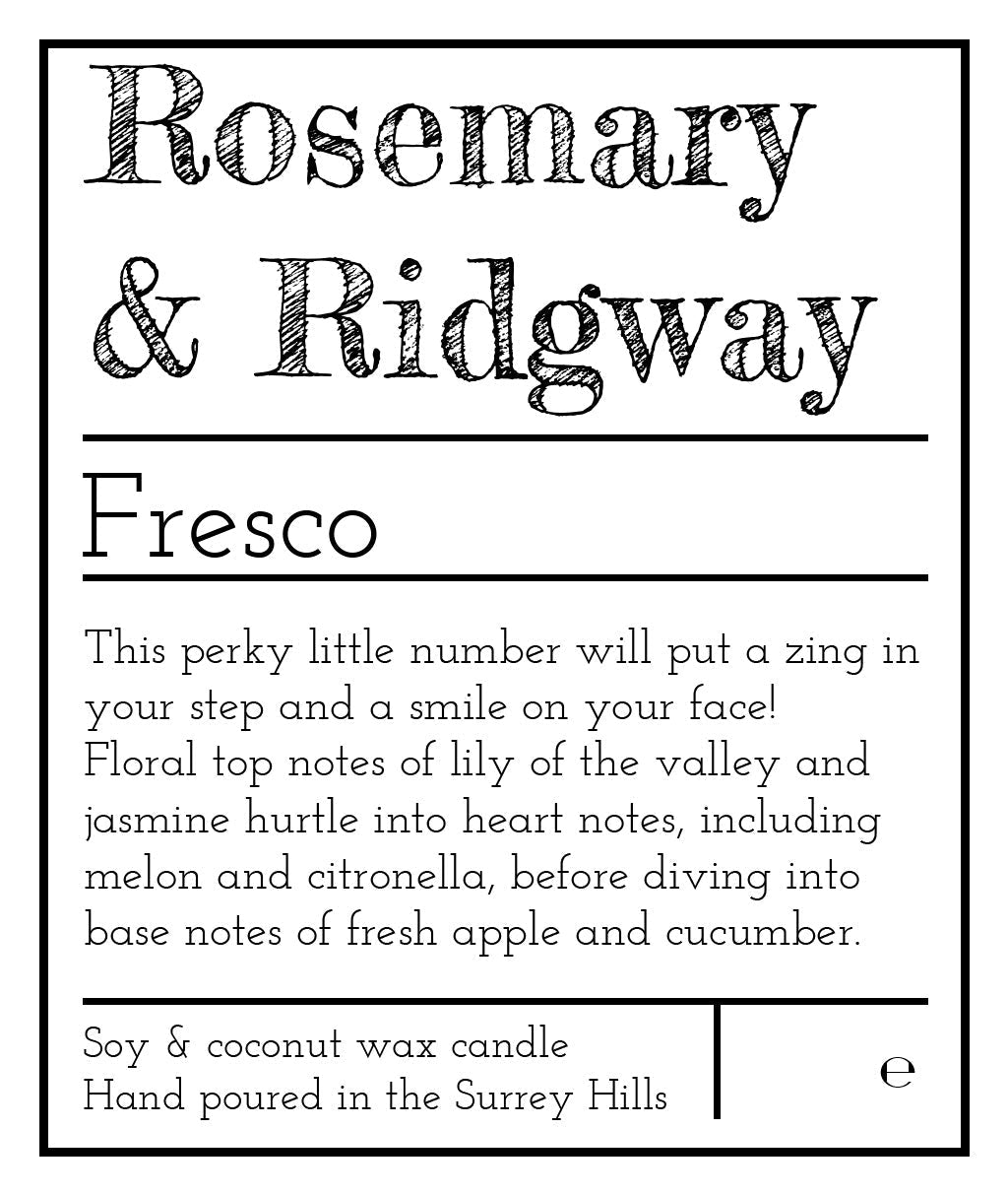 Fresco - Rosemary & Ridgway