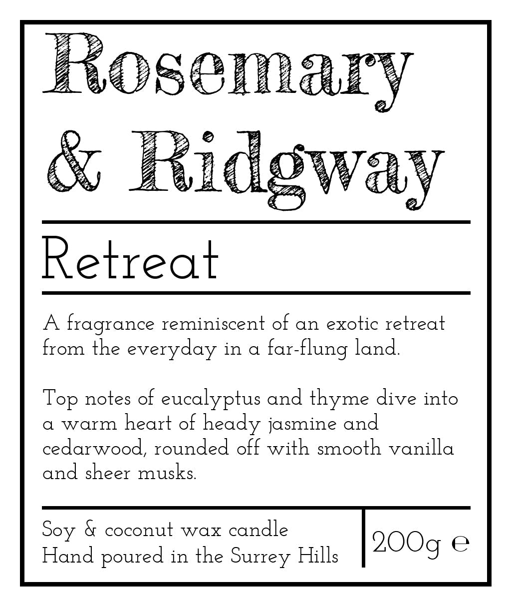 Retreat - Rosemary & Ridgway