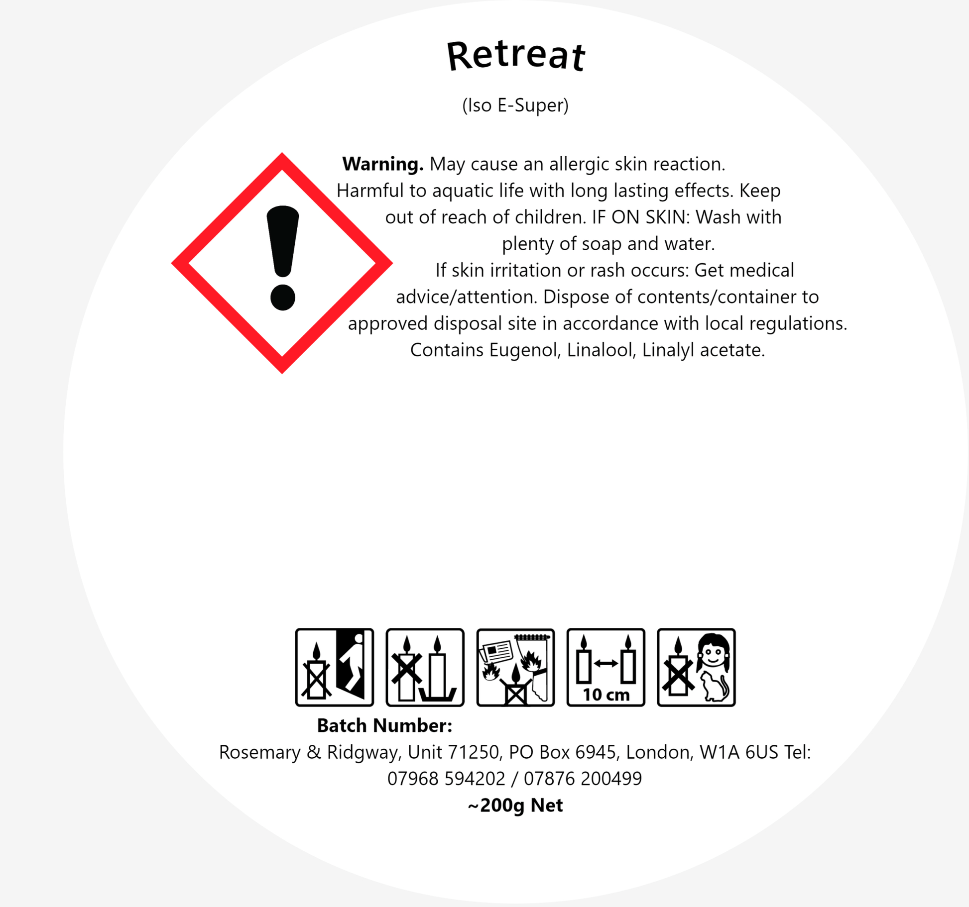 Retreat - Rosemary & Ridgway