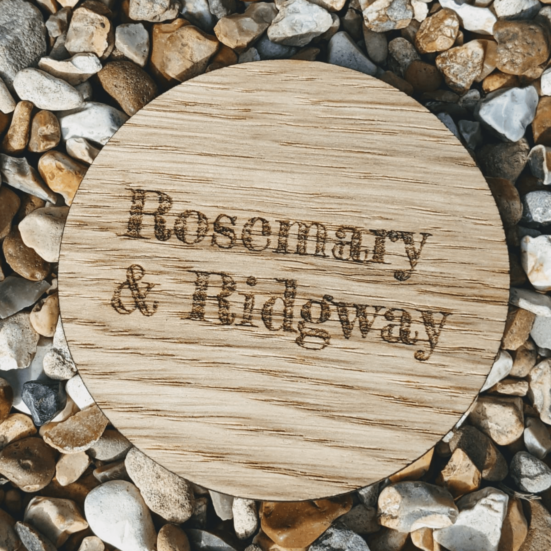 Rosemary & Ridgway Candle Lid / Coaster - Rosemary & Ridgway